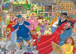 Puzzle Wasgij: Original 41 - A Loja de Restauração!