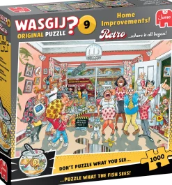 Puzzle Wasgij: Retro Original 9 - Melhorias na casa!