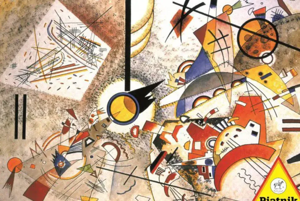 Puzzle Wassily Kandinsky: Bustling Aquarelle