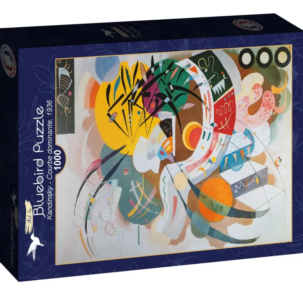 Puzzle Wassily Kandinsky: Dominbe Courante, 1936
