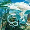 Puzzle White Dragon