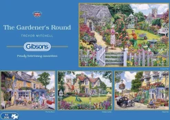 Puzzle 4x500 A Rodada do Jardineiro