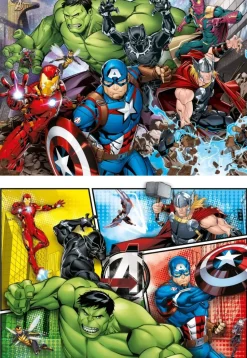 Puzzle 2x60 Avengers