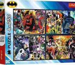 Puzzle 4x250 Batman em ação