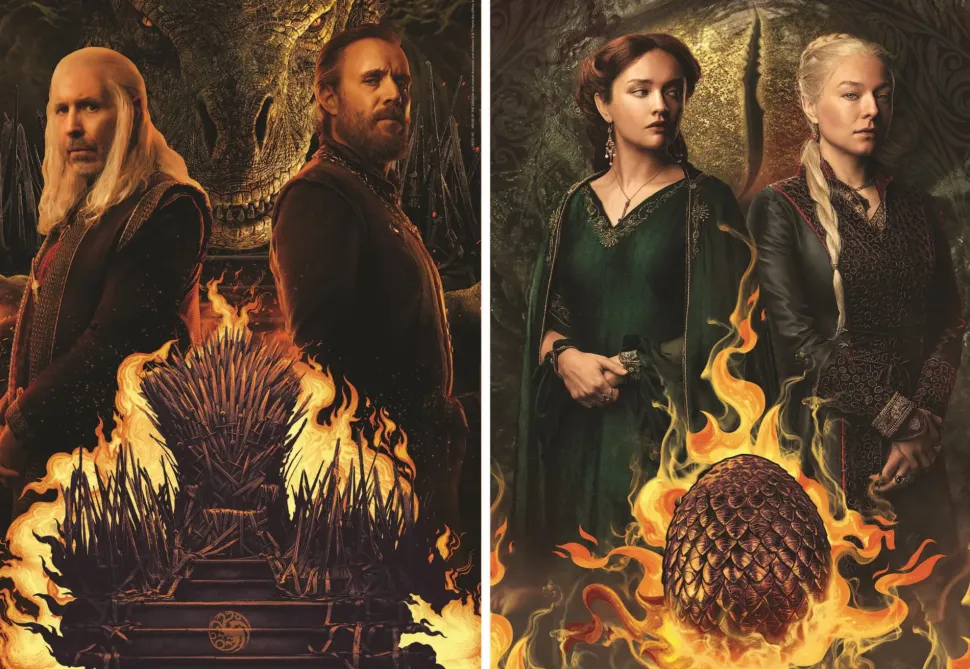 Puzzle 2x500 Casa do Dragão