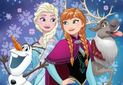 Puzzle 2x24 Congelado: Aurora Boreal