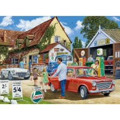 Puzzle 4x500 Dia com a Família