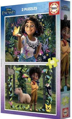 Puzzle 2x48 Encanto Disney