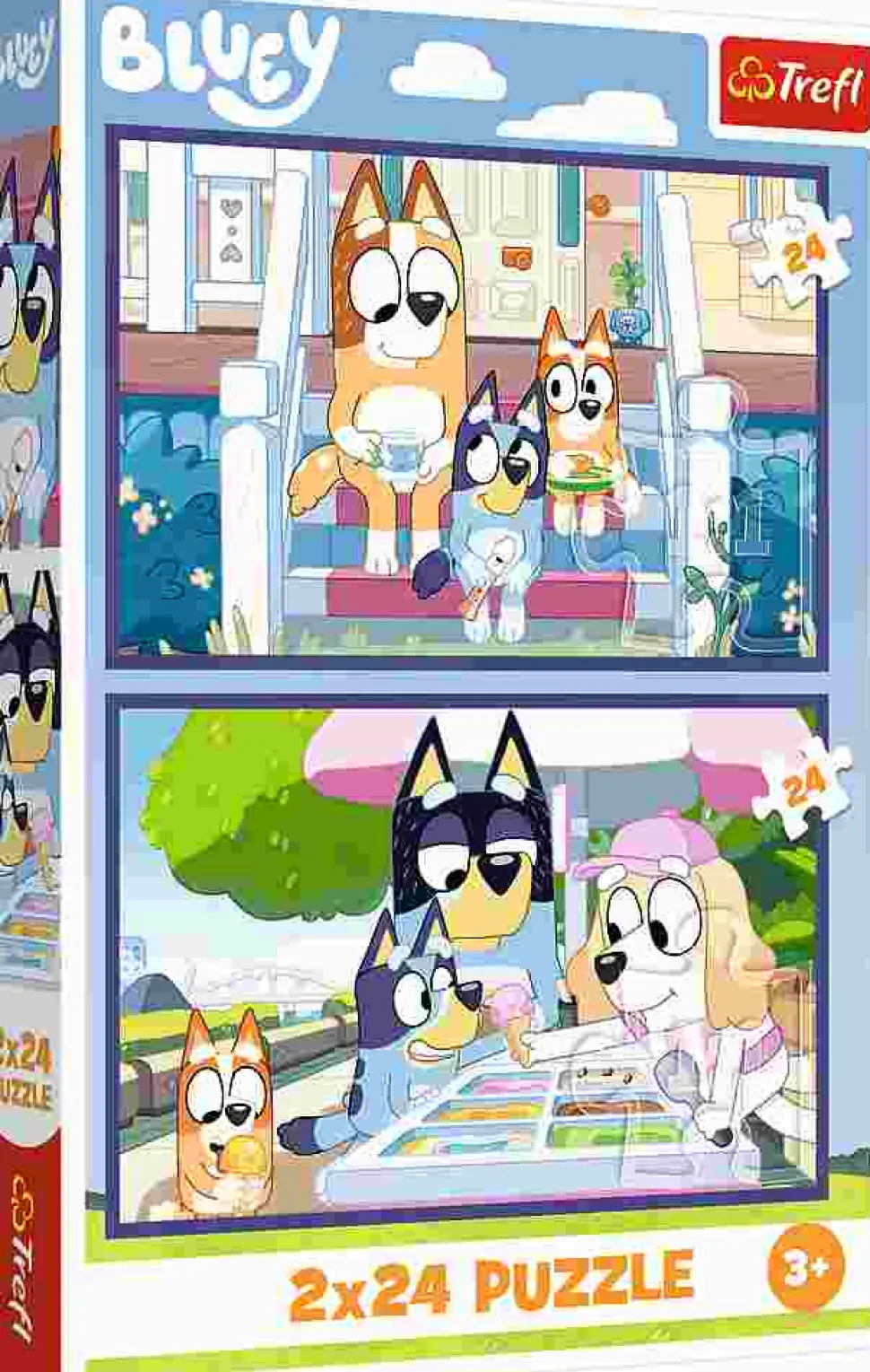 Puzzle 2x24 Engraçado Bluey