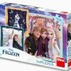 Puzzle 3x55 Frozen: O Renascimento
