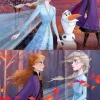 Puzzle 2x25 Frozen, terra de gelo