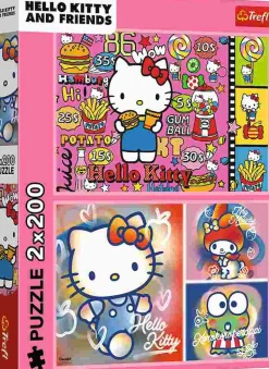 Puzzle 2x200 Hello Kitty e amigos