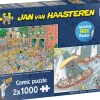 Puzzle 2x1000 Jan Van Haasteren: Tradições holandesas