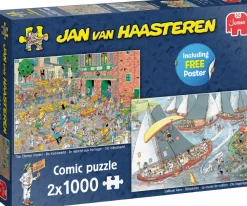 Puzzle 2x1000 Jan Van Haasteren: Tradições holandesas