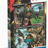 Puzzle 2x60 Jurassic World Renaissance (Renascimento do Mundo Jurássico)