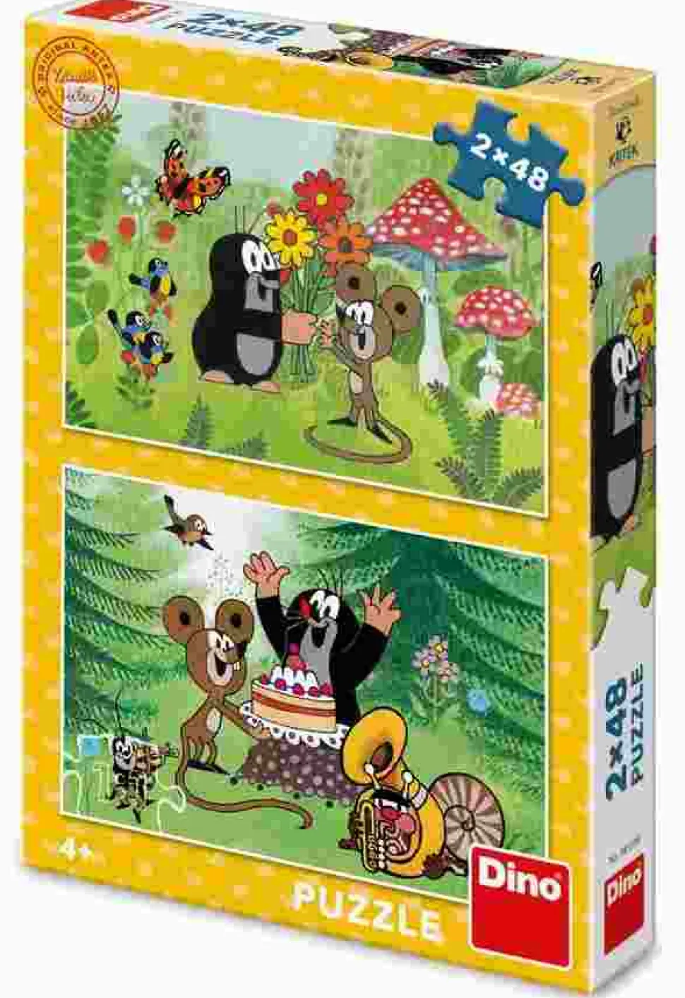 Puzzle 2x48 Krtko: Oslava