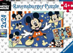 Puzzle 2x24 Mickey: Luzes, câmera, ação!