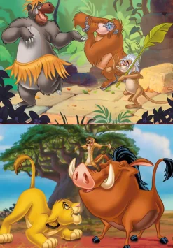 Puzzle 2x20 O Rei Leão e O Livro da Selva