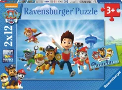 Puzzle 2x12 Paw Patrol em ação