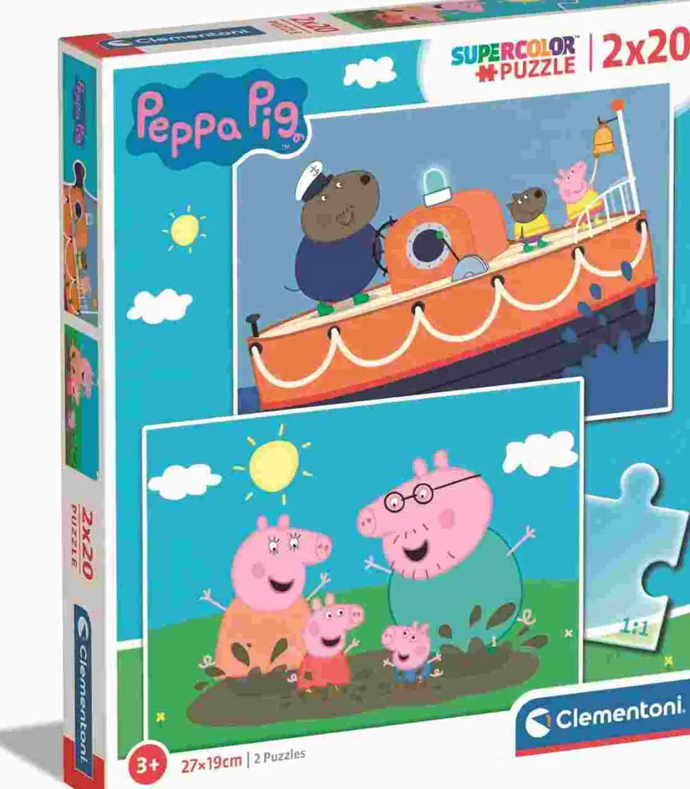 Puzzle 2x20 Peppa Pig