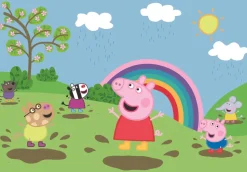 Puzzle 2x60 Peppa Pig: Diversão ao ar livre