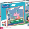 Puzzle 3x48 Peppa Pig: Férias
