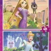Puzzle 2x48 Princesa Disney