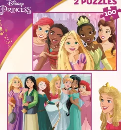 Puzzle 2x100 Princesas da Disney