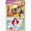 Puzzle 2x25 Princesas Disney