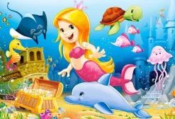 Puzzle 4x quebra-cabeça lindos contos de fadas