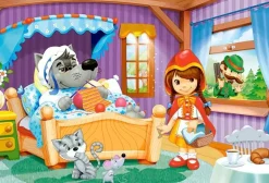 Puzzle 4x quebra-cabeça lindos contos de fadas