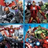 Puzzle 4x quebra-cabeça Vingadores