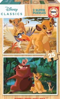 Puzzle 2x25 Rei Leão