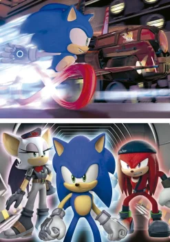 Puzzle 2x100 Sonic prime néon