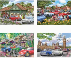 Puzzle 4x500 Um bom dia para um passeio