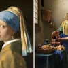 Puzzle 2x1000 Vermeer: Girl With a Pearl Earring + The Milkmaid
