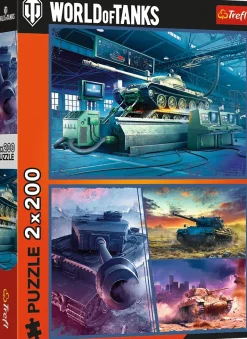 Puzzle 2x200 World of Tanks: Missão blindada