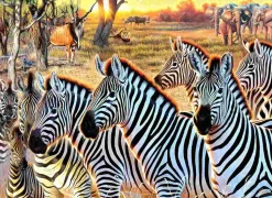 Puzzle Zebras e amigos