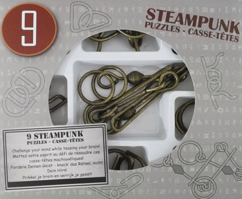 Steampunk gray 9 set